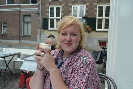 Eline van Wieren (21). Foto: Iris van Meegdenburg